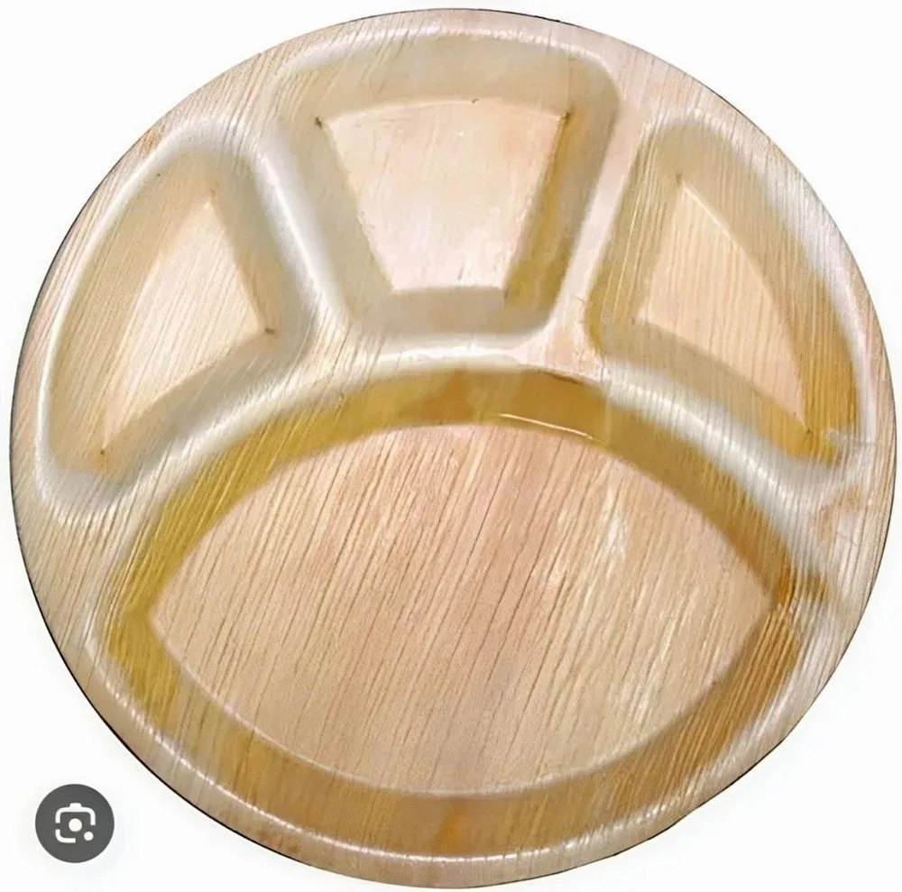 12 Inch 4cp Areca Plate